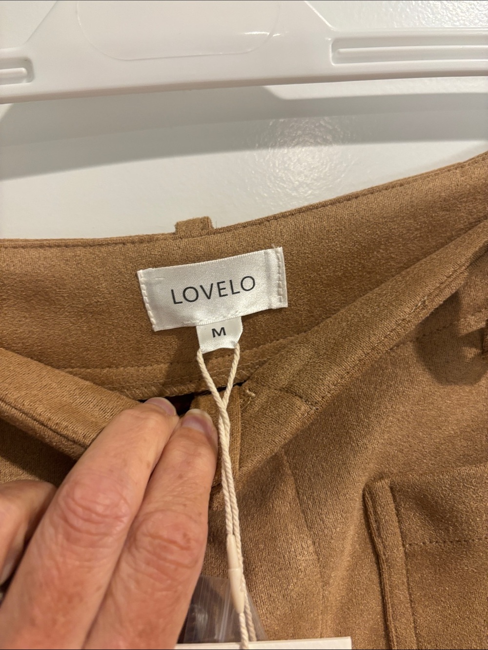 Lovelo Women’s Suede-Like Wide Leg Pants Medium - Picture 2 of 8